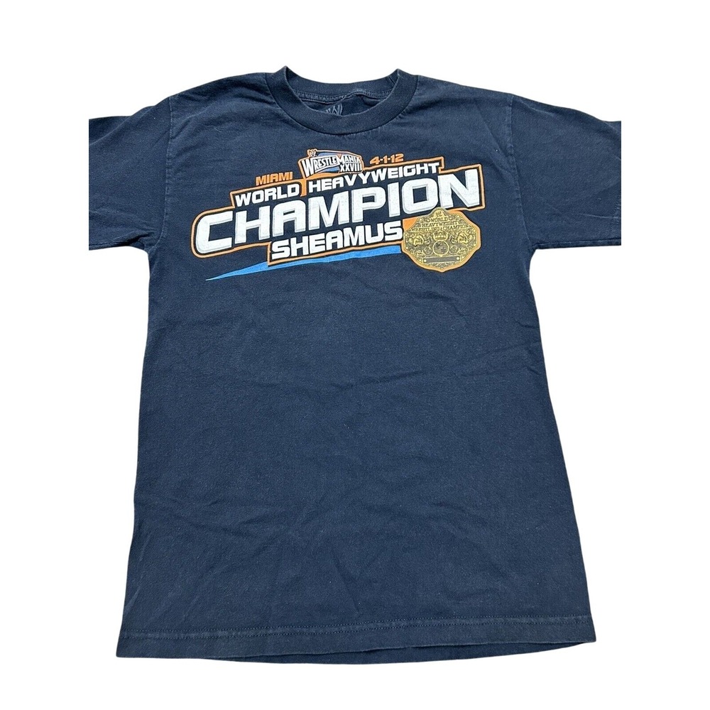 WWE WrestleMania XXVIII 28 T-Shirt - Sheamus Champion - Miami Men's‎ Small